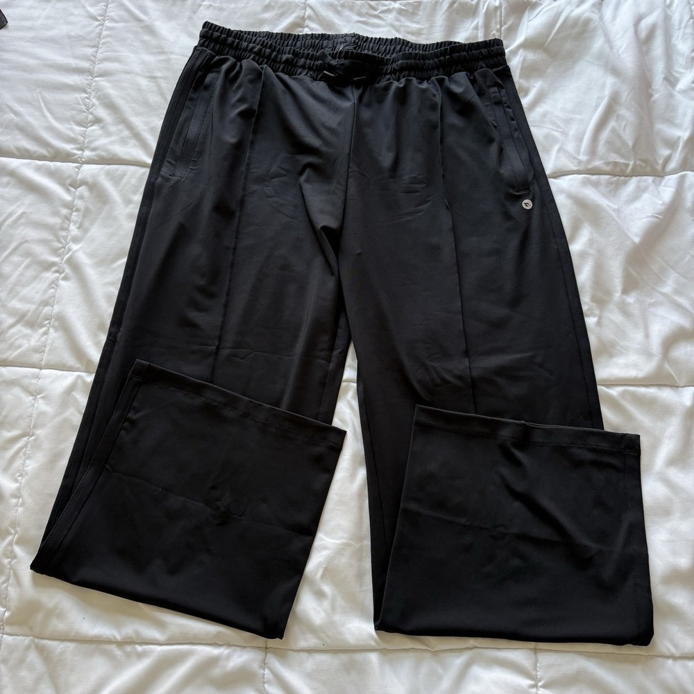 NWT Baleaf Pants Womens 2XL Black Sweatpants Straight Leg Casual Workout Gym